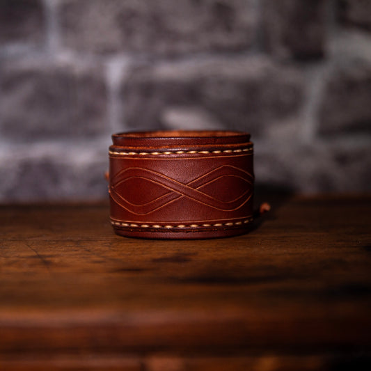 Armband i äkta läder